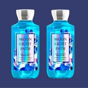 Bath and Body Works “Moon Light Path” 10-fl oz Shower Gel (2 pack)